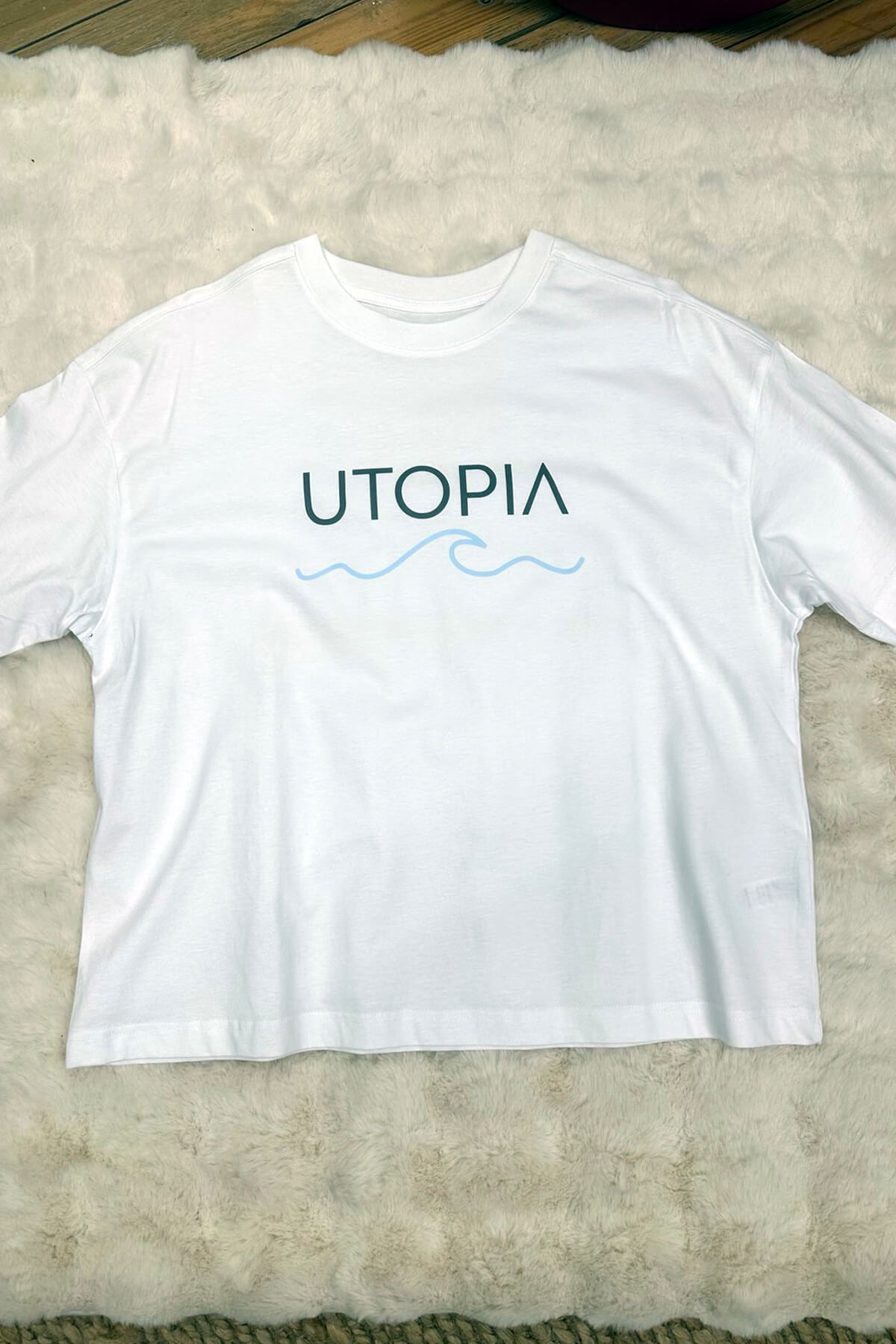 Utopia Wave T-Shirt White