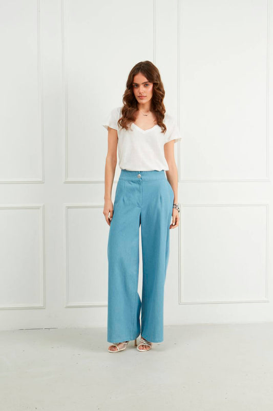 Παντελόνα denim blue