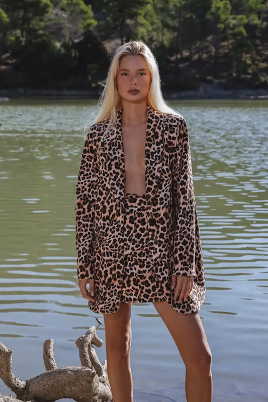 Σακάκι Animal Print