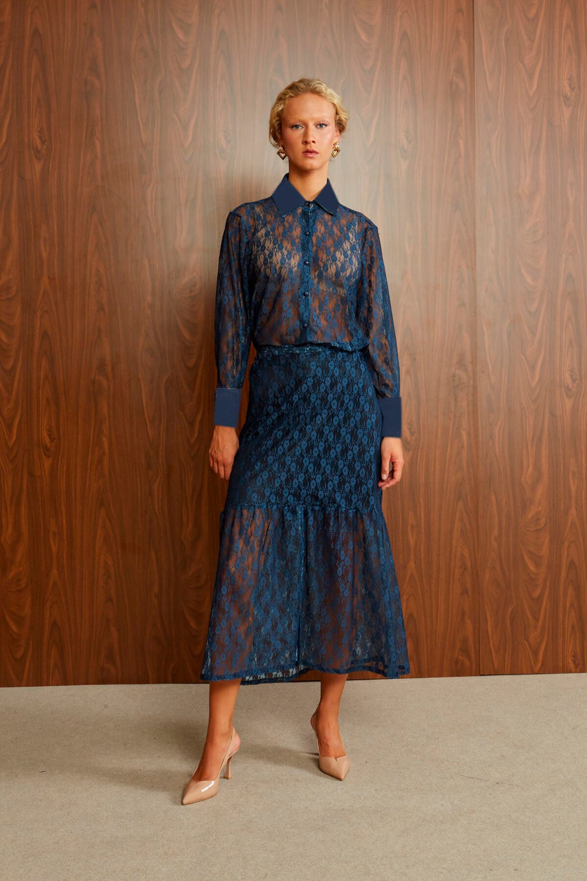 Φούστα blue lace