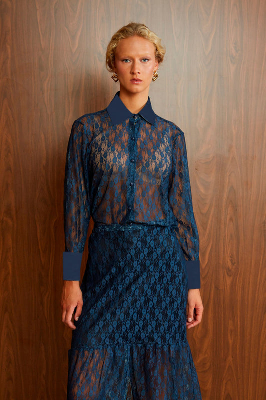 Φούστα blue lace