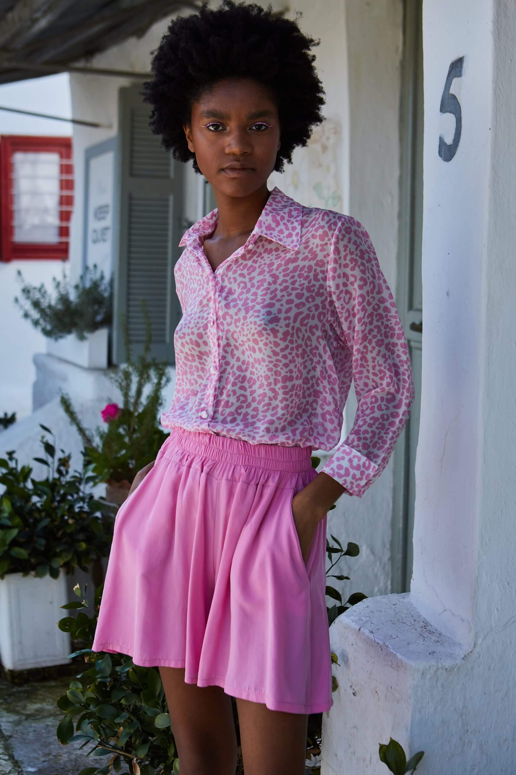 Shorts κλος ροζ