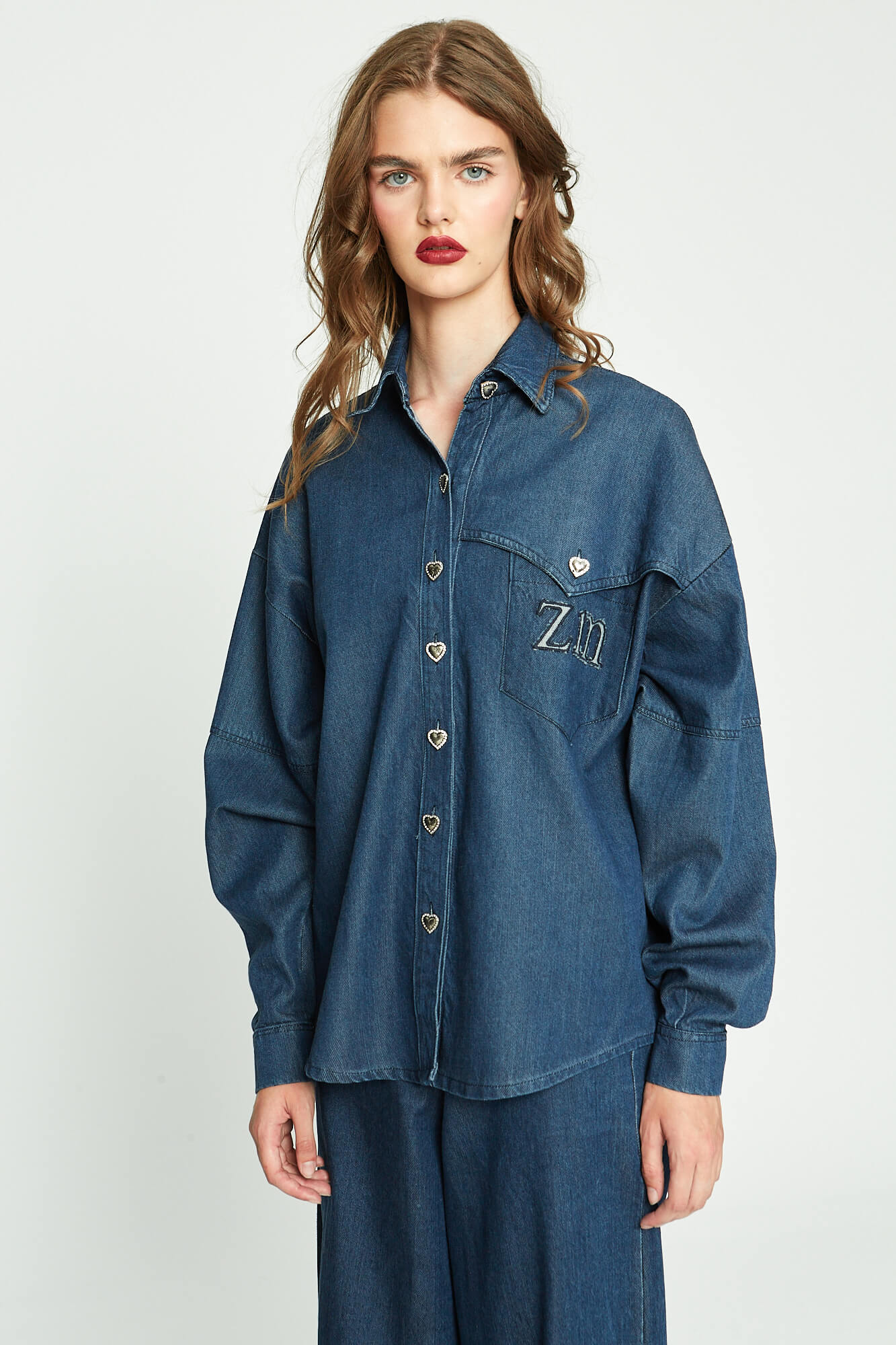 Τζάκετ μπλε τζιν