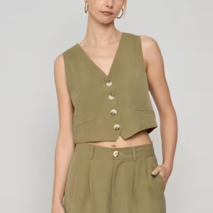 Γιλέκο με κουμπιά